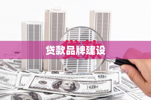 寿丰贷款品牌建设