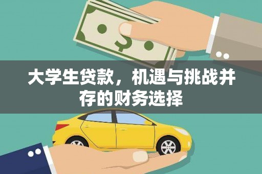 寿丰大学生贷款，机遇与挑战并存的财务选择