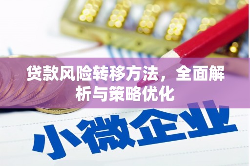 寿丰贷款风险转移方法，全面解析与策略优化
