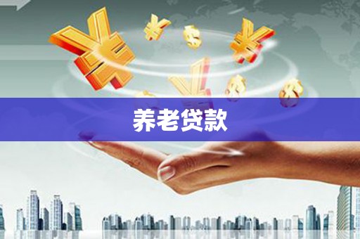 寿丰养老贷款