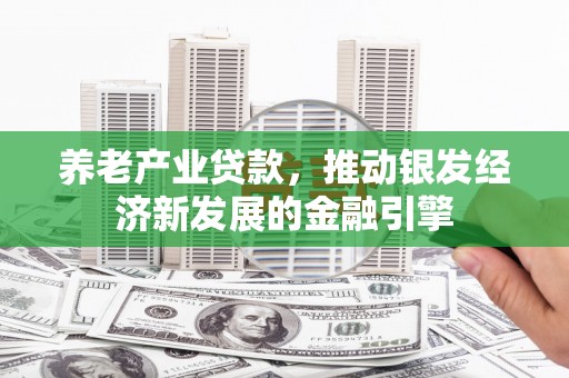 寿丰养老产业贷款，推动银发经济新发展的金融引擎