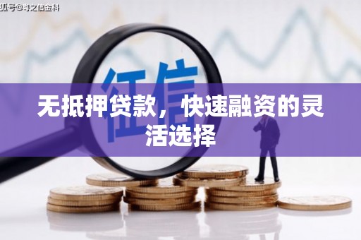 寿丰无抵押贷款，快速融资的灵活选择