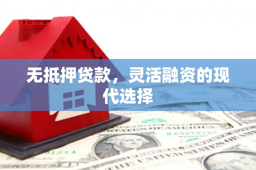 寿丰无抵押贷款，灵活融资的现代选择