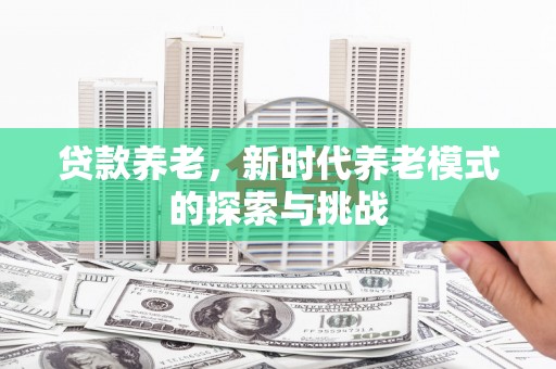 寿丰贷款养老，新时代养老模式的探索与挑战