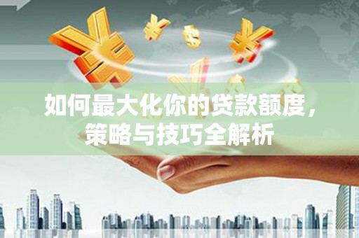 寿丰如何最大化你的贷款额度，策略与技巧全解析
