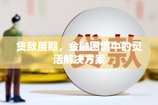 寿丰贷款展期，金融困境中的灵活解决方案