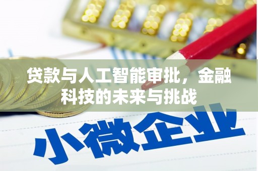 寿丰贷款与人工智能审批，金融科技的未来与挑战