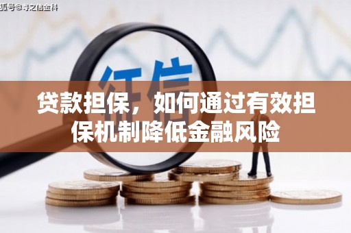 寿丰贷款担保，如何通过有效担保机制降低金融风险