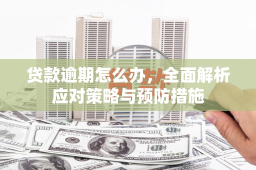 寿丰贷款逾期怎么办，全面解析应对策略与预防措施
