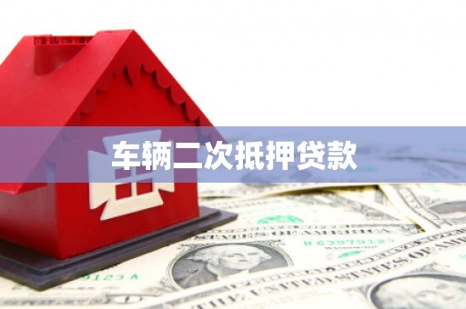 寿丰车辆二次抵押贷款