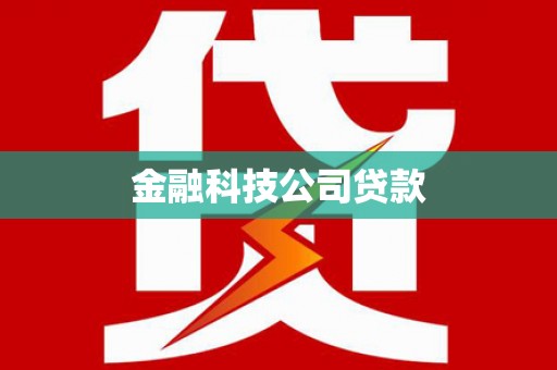 寿丰金融科技公司贷款