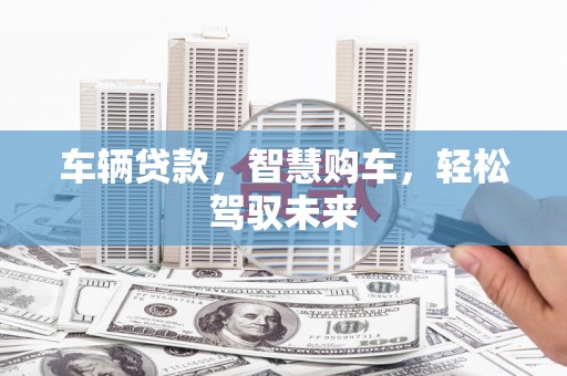 寿丰车辆贷款，智慧购车，轻松驾驭未来