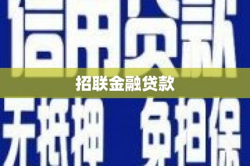 寿丰招联金融贷款