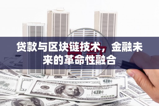 寿丰贷款与区块链技术，金融未来的革命性融合