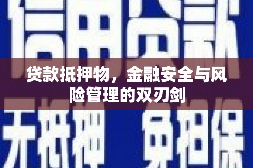 寿丰贷款抵押物，金融安全与风险管理的双刃剑