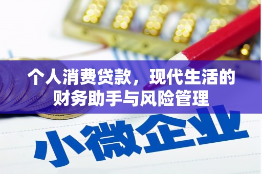 寿丰个人消费贷款，现代生活的财务助手与风险管理