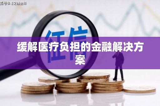 寿丰缓解医疗负担的金融解决方案