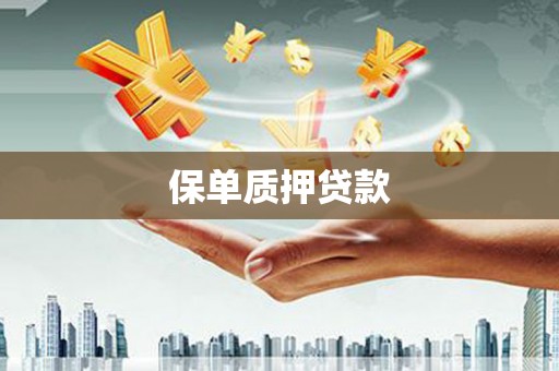 寿丰保单质押贷款