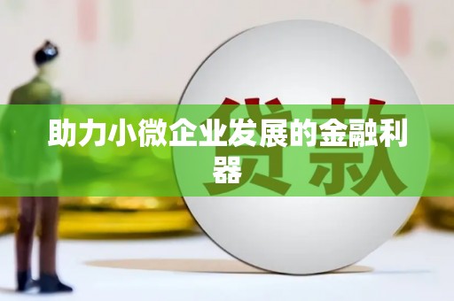 寿丰助力小微企业发展的金融利器