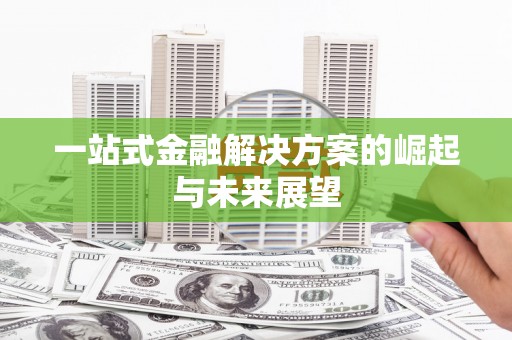 寿丰一站式金融解决方案的崛起与未来展望