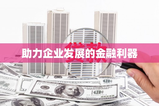 寿丰助力企业发展的金融利器