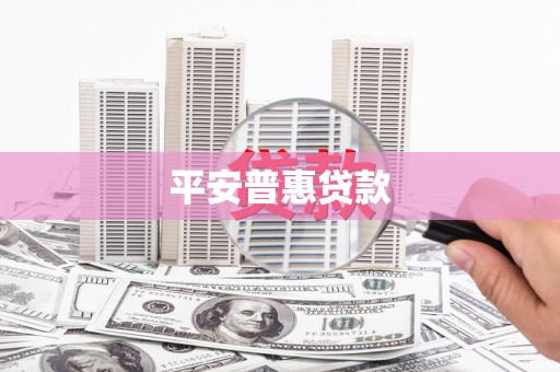 寿丰平安普惠贷款